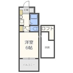 エステムコート大阪・中之島南の物件間取画像